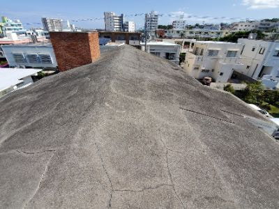 防水機能がない屋上